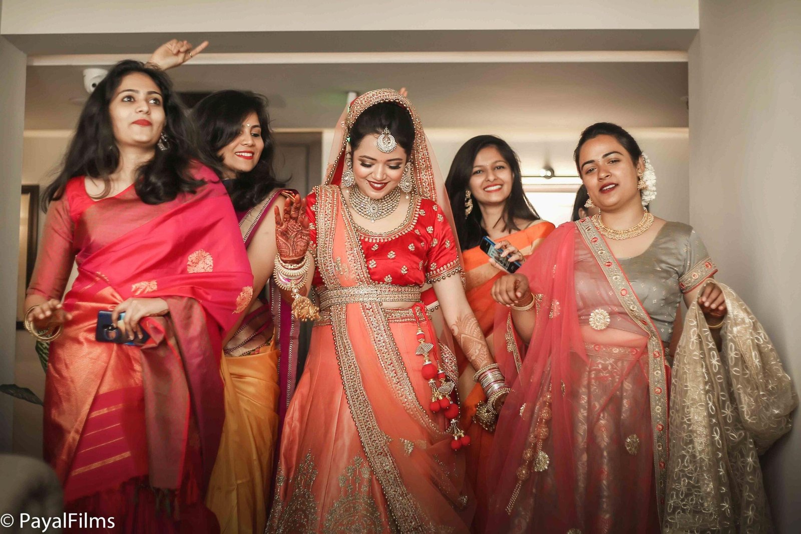 Indian bride entry wedding khagaria by Payal Films Bihar